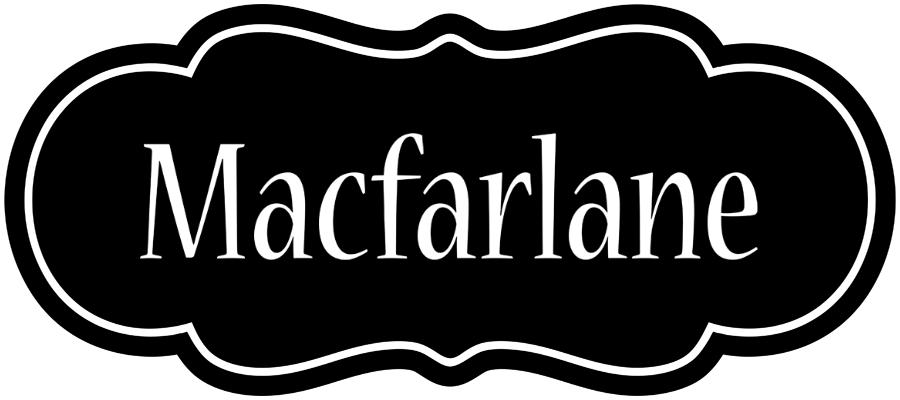 Macfarlane welcome logo