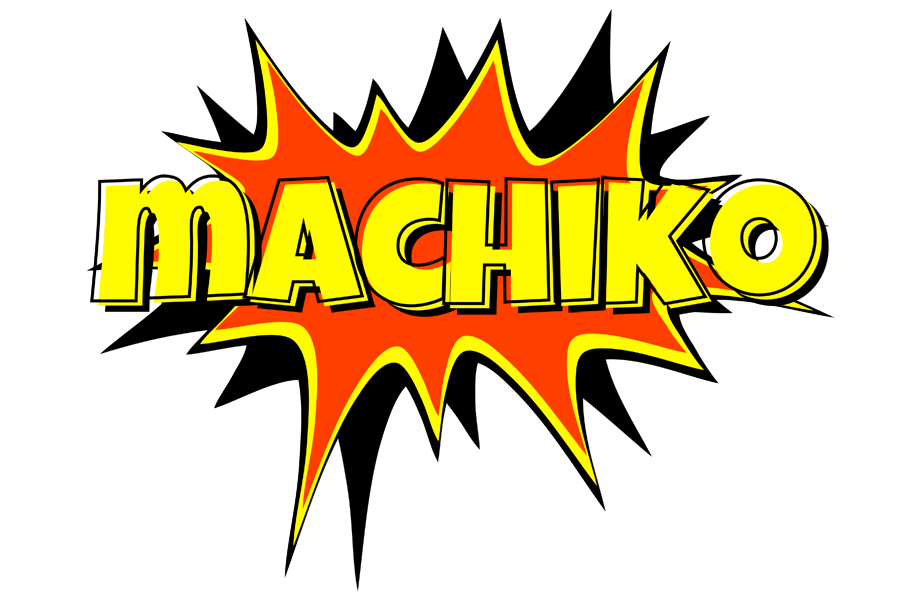 Machiko bazinga logo