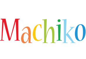 Machiko birthday logo