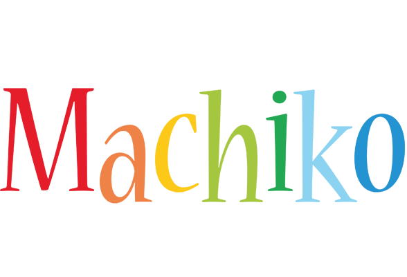 Machiko birthday logo