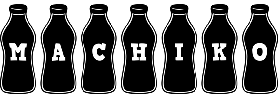 Machiko bottle logo