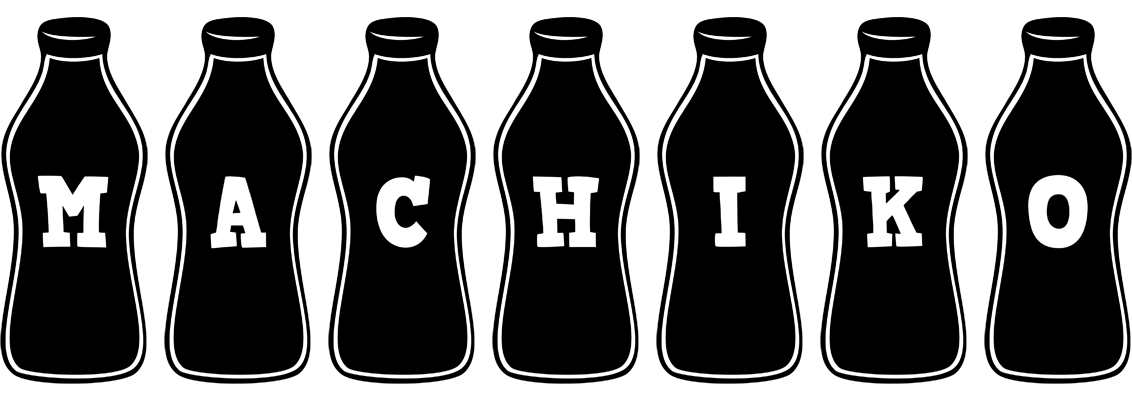 Machiko bottle logo