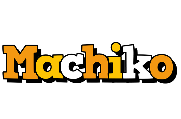 Machiko cartoon logo