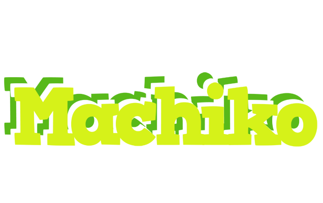 Machiko citrus logo