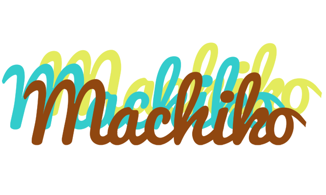 Machiko cupcake logo