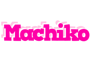 Machiko dancing logo