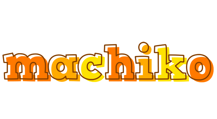 Machiko desert logo