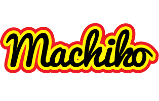 Machiko flaming logo