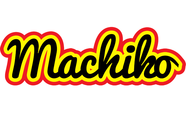 Machiko flaming logo