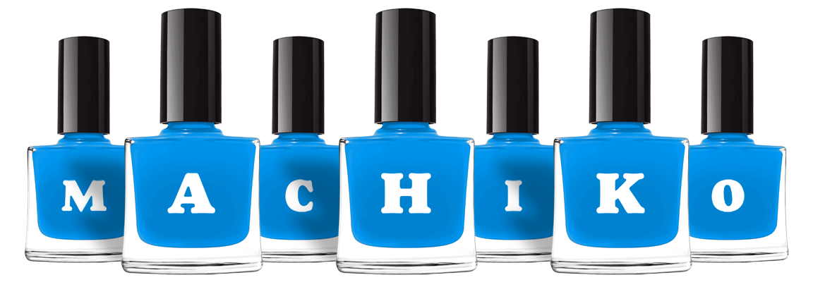 Machiko glossy logo
