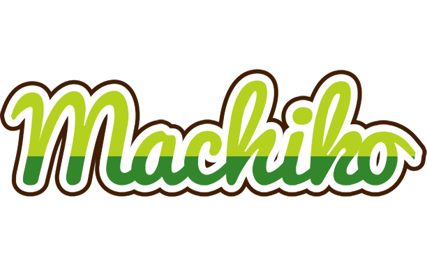 Machiko golfing logo
