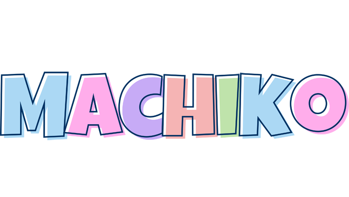 Machiko pastel logo