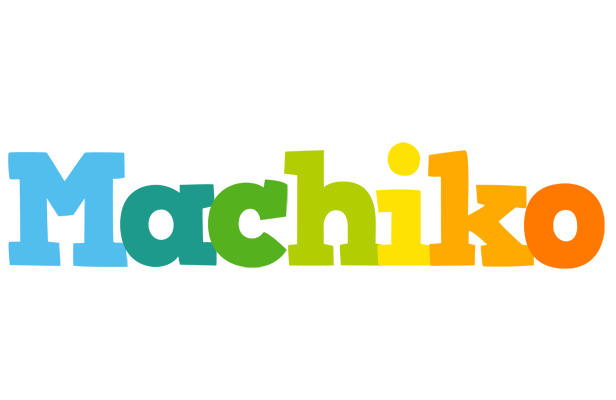 Machiko rainbows logo
