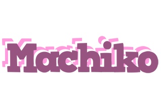 Machiko relaxing logo