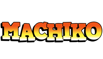 Machiko sunset logo