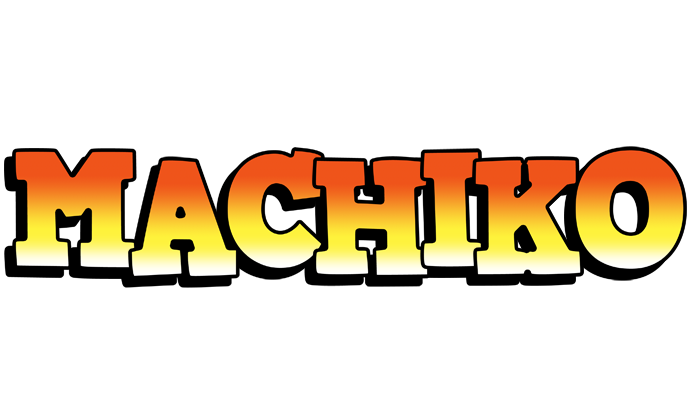 Machiko sunset logo