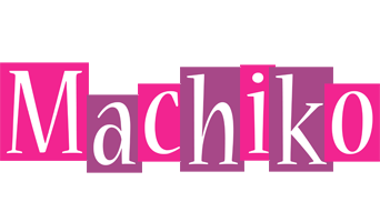 Machiko whine logo