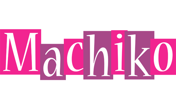 Machiko whine logo