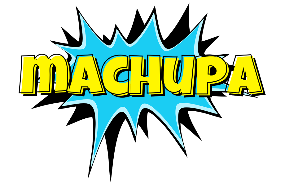 Machupa amazing logo