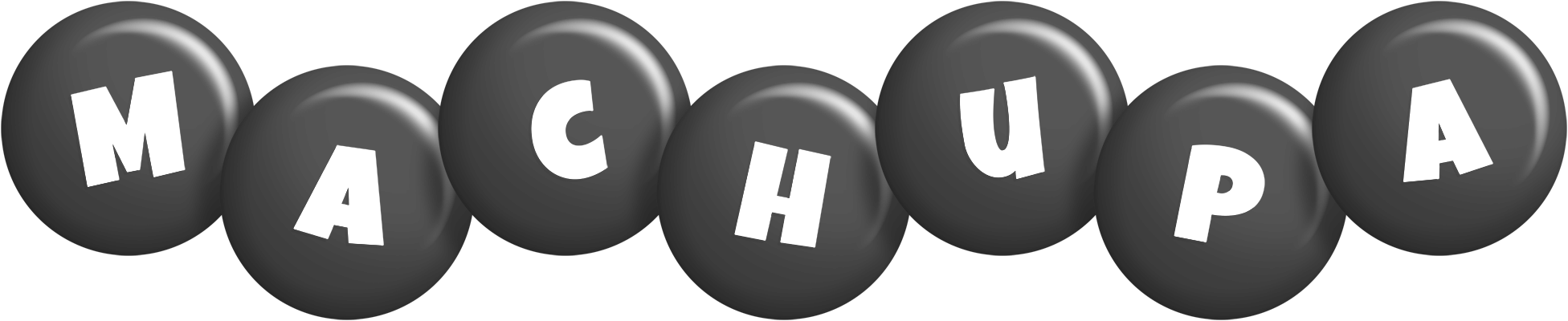 Machupa candy-black logo