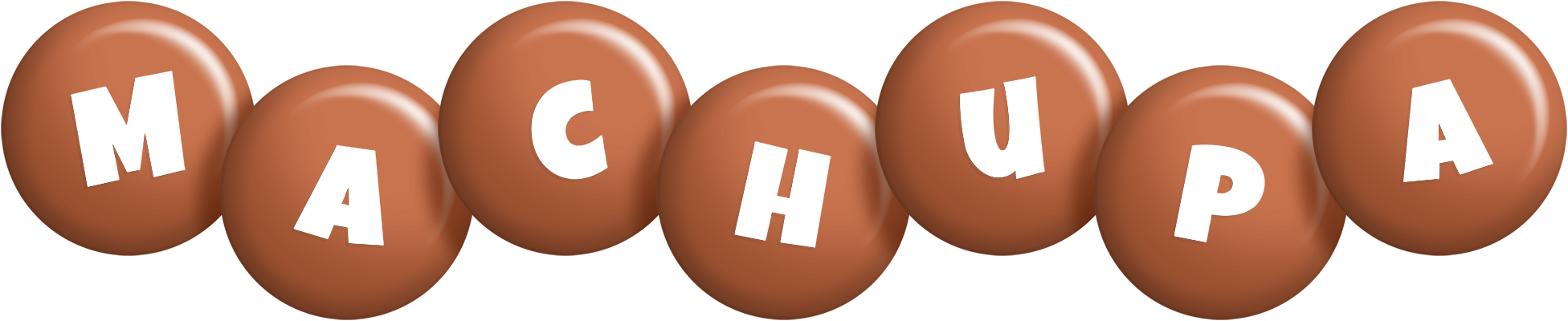 Machupa candy-brown logo
