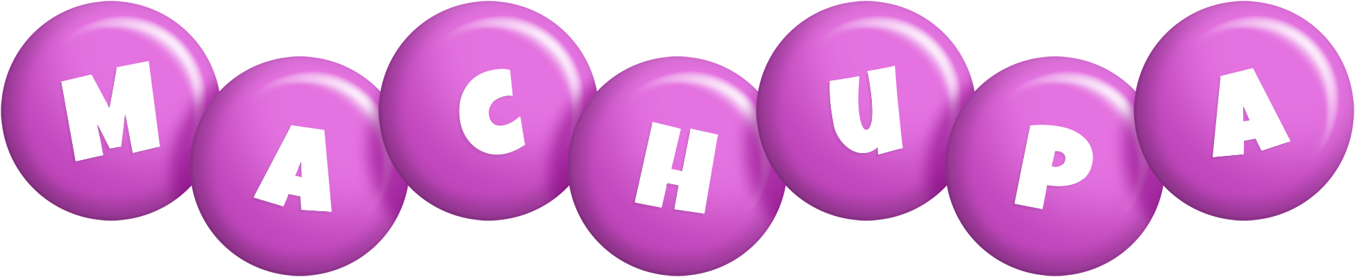Machupa candy-purple logo