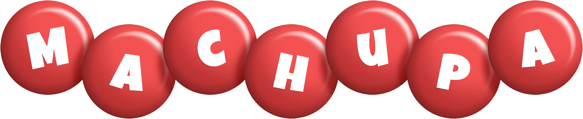 Machupa candy-red logo