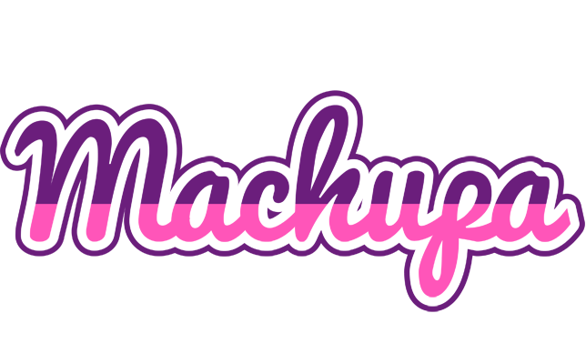 Machupa cheerful logo