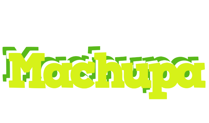 Machupa citrus logo