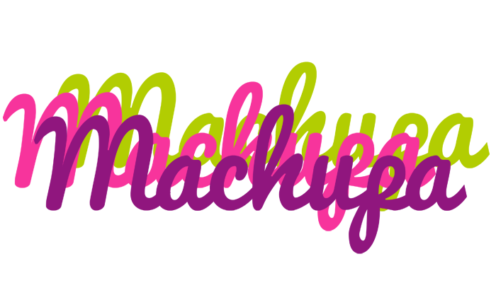 Machupa flowers logo