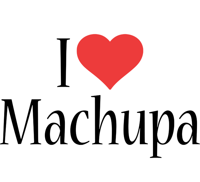 Machupa i-love logo