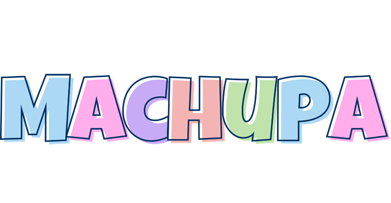 Machupa pastel logo