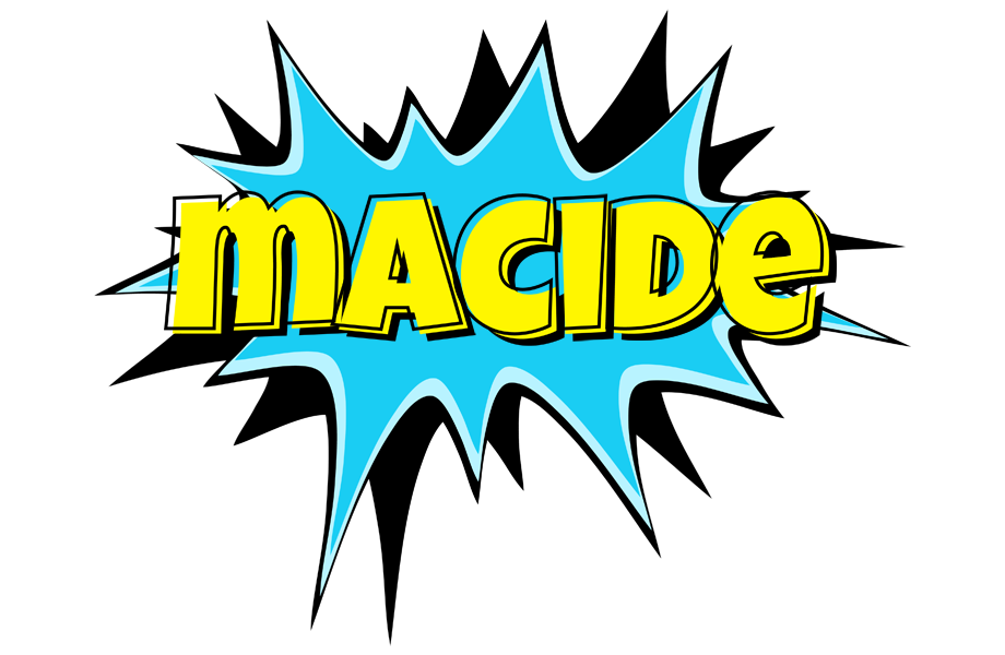 Macide amazing logo