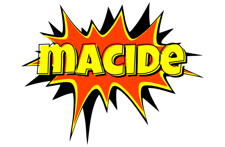 Macide bazinga logo