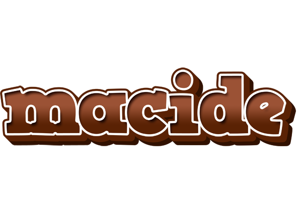 Macide brownie logo