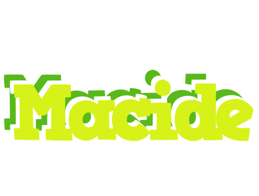 Macide citrus logo