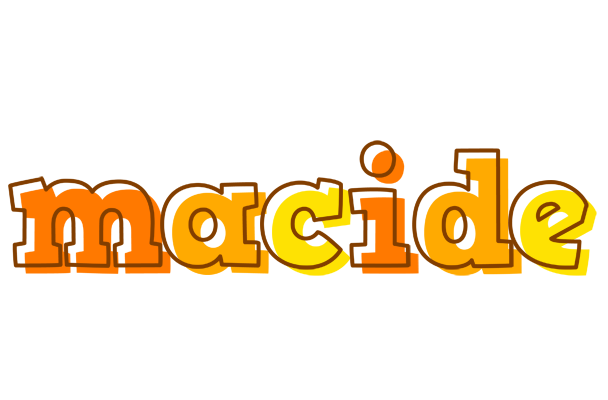 Macide desert logo