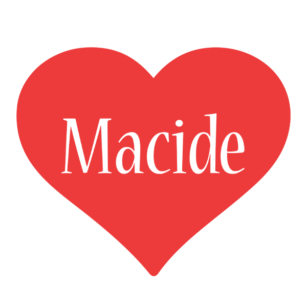 Macide love logo