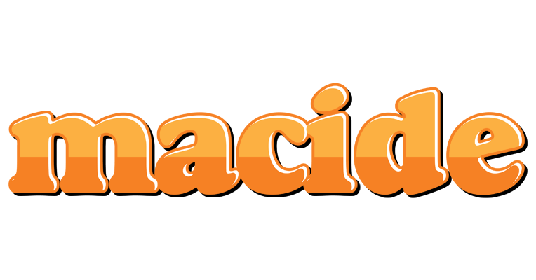 Macide orange logo