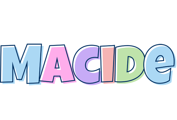 Macide pastel logo