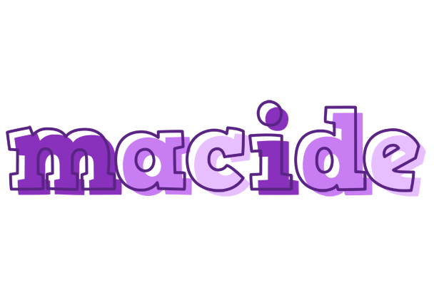 Macide sensual logo