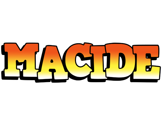 Macide sunset logo