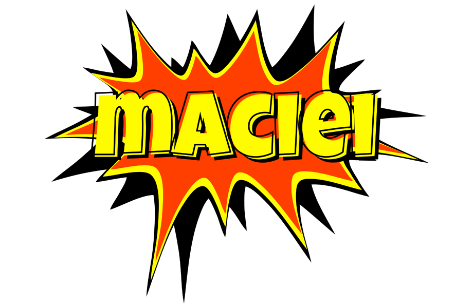 Maciei bazinga logo