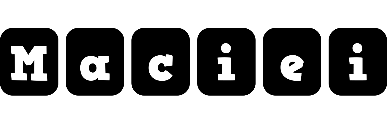 Maciei box logo