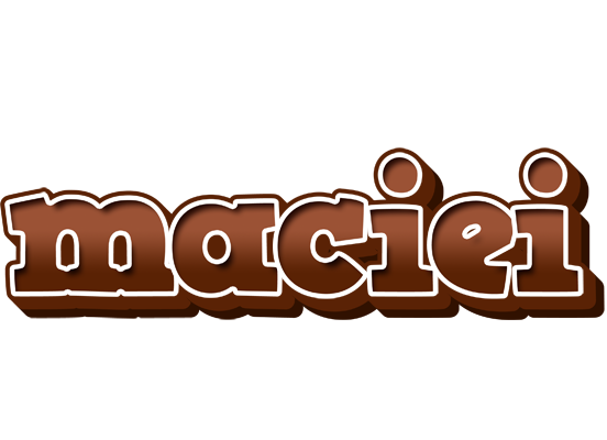Maciei brownie logo