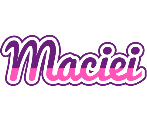 Maciei cheerful logo