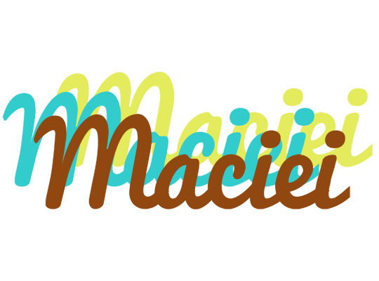 Maciei cupcake logo