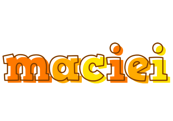 Maciei desert logo
