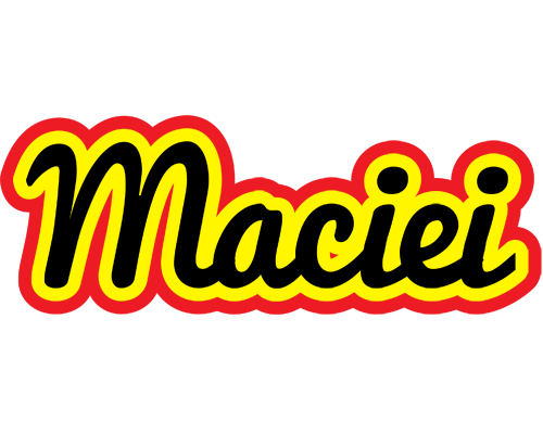 Maciei flaming logo