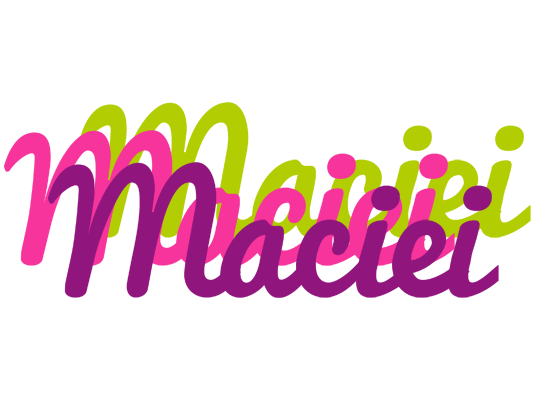 Maciei flowers logo